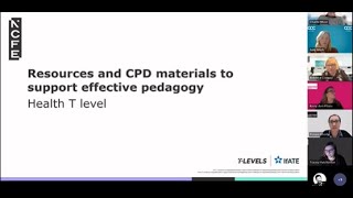 Health T level Resources and CPD materials to support effective pedagogy [upl. by Fonseca]