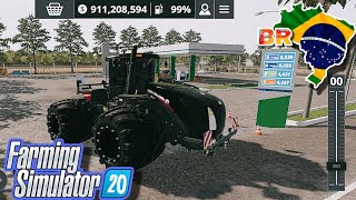 Farming Simulator 20 Mapa Brasileiro Com Varios Mods [upl. by Bannerman]