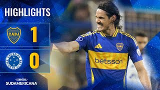 BOCA JUNIORS vs CRUZEIRO  HIGHLIGHTS  CONMEBOL SUDAMERICANA 2024 [upl. by Olimac]