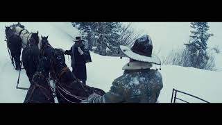 Hateful Eight Movie beginning [upl. by Enaed]