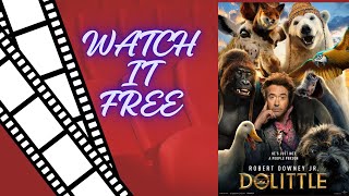 Is Dolittle Worth Watching Free Streaming Available [upl. by Hardy74]