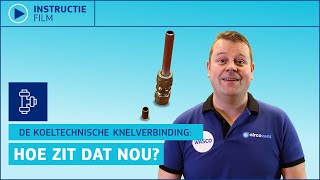 🔧De koeltechnische knelverbinding 👨🏼‍🔧 Wasco instructiefilm [upl. by Ydnamron]