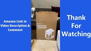 Bluevua RO100ROPOT Reverse Osmosis System Review [upl. by Dyun]