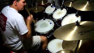 Round and Round Drum Cover RATT [upl. by Previdi887]