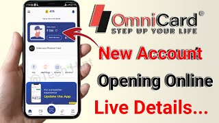 Omnicard New Account Opening process  Omnicard Minor Account Opening [upl. by Stralka]