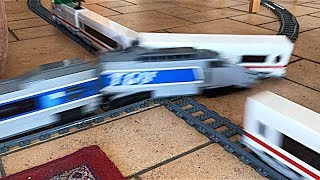 LEGO ICE 2 and TGV high speed 90° crossing crash 20 [upl. by Alesiram]