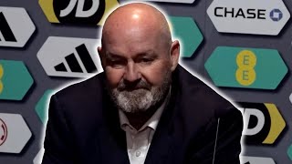 Steve Clarke postmatch press conference  Scotland 22 Finland [upl. by Yerd679]