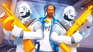 Je Protège SNOOP DOGG pour Faire TOP 1 sur FORTNITE [upl. by Cesare]