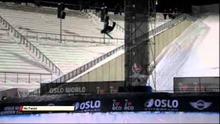 Olivier Gittler  World Snowboarding Championships Quarterpipe [upl. by Asiral]