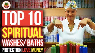 Top 10 Spiritual BathsWashes to Cleanse Your Mind Body and Soul  Yeyeo Botanica [upl. by Naves]