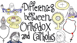 Differences Between Orthodox and Catholics Pencils amp Prayer Ropes [upl. by Havot]