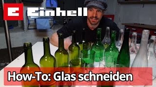 Glas schneiden amp bearbeiten [upl. by Llerot]