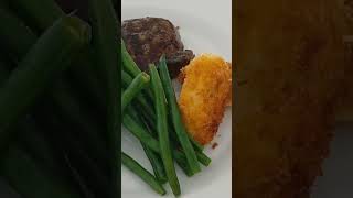 BEEF STEAK WITH SPANISH POTATO CROQUTTES ofwsingapore food cooking highlights [upl. by Gnos]