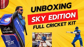 UNBOXING SS SKY EDITION JUNIOR CRICKET KIT FOR BEGINNERS  TAMIL REVIEW ğŸ’¯ sky cricketkit [upl. by Eniamrahs]