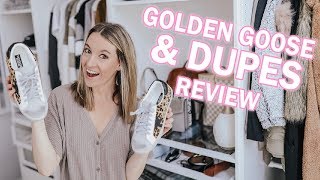 Golden Goose Review amp Golden Goose Dupes  Try On [upl. by Malorie]