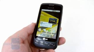 LG Optimus S Review [upl. by Nroht871]