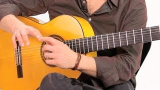 How to Produce Sound with Your Nails  Flamenco Guitar [upl. by Eleirbag]