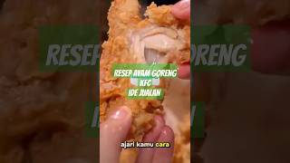 RESEP AYAM GORENG ALA KFCkokobakmienst idejualan resepanakkost resepsimple ayamgoreng kfc AW [upl. by Llewop436]