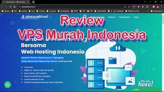 Review VPS murah Indonesia  VPS plasawebhost [upl. by Nayab]