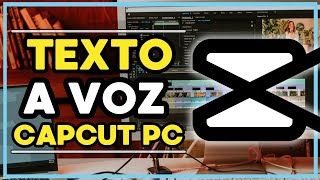 TEXTO A VOZ capcut pc 😎👌 [upl. by Namlak228]