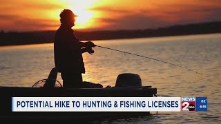 Proposal could hike cost of hunting fishing licenses [upl. by Schoening]