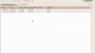 OpenChrom  NIST Peak Identification [upl. by Erdnoid]