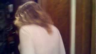 Scaring wife as she comes out of the bathroom funny [upl. by Taddeo]