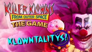 Killer Klowns From Outer Space The Game  All Klowntalitys [upl. by Service257]