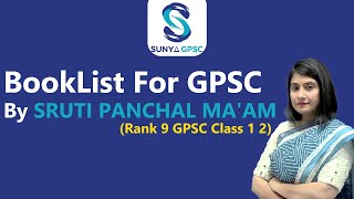 Booklist for GPSC Mains  Shruti Panchal Mam  Sunya IAS  Sunya GPSC [upl. by Zetra615]