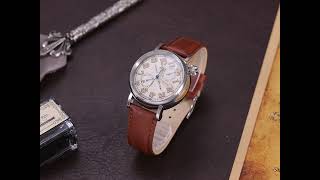 Baltany Pilot Style Automatic Watch S6047 A Unique Avigation Type A7 1935 Homage Watch [upl. by Buchanan]