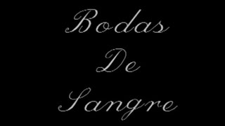 ManseboArte Trailer BODAS DE SANGUE Bodas de Sangre de Carlos Saura 1981 [upl. by Stewart867]