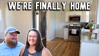 FINISHED Moving In amp HOUSE TOUR  Renovated Single Wide Mobile Home [upl. by Lynnworth281]