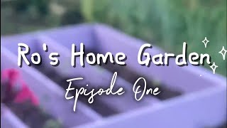 Ros Home Garden Episode One GIY Challenge 2024 [upl. by Michelina407]