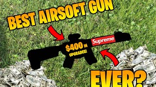 GampG CM16 SRXL quotSupreme Machinequot UPGRADED REVIEW 400 AIRSOFT REVIEW XXQuickscope56 [upl. by Croix823]