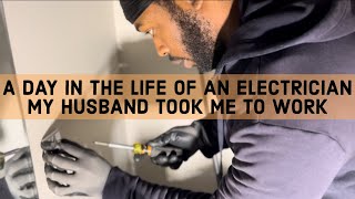 A DAY IN THE LIFE OF AN ELECTRICIAN  ADVICE and QampA ON HOW TO BECOME AN ELECTRICIAN [upl. by Balduin383]