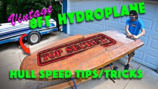 8 Mini Hydroplane Project Blueprinting the Pad amp Speed Secrets [upl. by Giraldo]