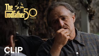 THE GODFATHER  quotDon Vito and Michael Corleonequot Clip  Paramount Movies [upl. by Aeki]