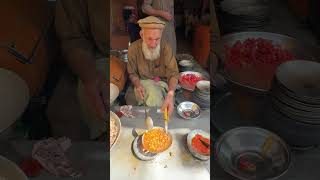 75 Years Old Famous Baba Jee Tikka Karahi  Balte Mutton amp Beef Tikka  Dir Bazaar Tikka Karahi [upl. by Aihsekram]