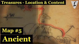 Kingdom Come  Treasure Location  Content  Ancient Map 5 [upl. by Hurlbut962]