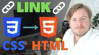 How to Link CSS to HTML in Visual Studio Code [upl. by Saxe]