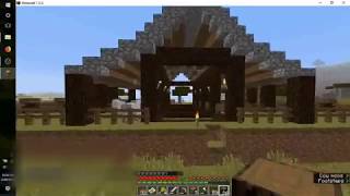 Minecraft  Survival Sheep or Horse Stables [upl. by Mannuela]