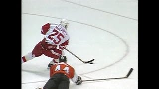 1997 Playoffs Detroit Red Wings Goals [upl. by Atalya]