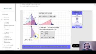 Bewijs het gelijkvormige driehoeken [upl. by Dodie22]