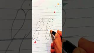 art drawing birds art painting [upl. by Hazlip]