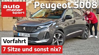 Peugeot 5008 Facelift 2020 Was kann der 7Sitzer  FahrberichtReview  auto motor und sport [upl. by Bac]