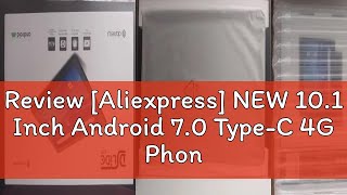 Review Aliexpress NEW 101 Inch Android 70 TypeC 4G Phone Tablet 1GB RAM 16GB ROM MTK6592A7 Qua [upl. by Asirrom]