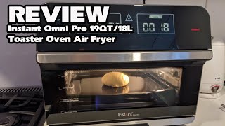 Instant Omni Pro 19QT18L Toaster Oven Air Fryer reviewgelisa [upl. by Yhtur]