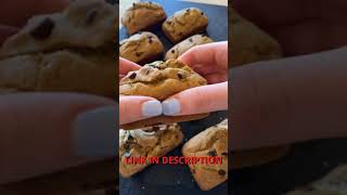 chocolate chip banana mini loavesrecipe  shorts keto [upl. by Theobald]