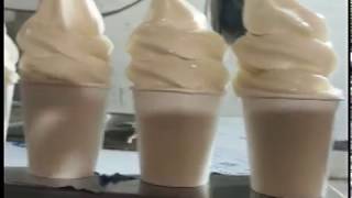 Test video of KS 5236 Soft ice cream machine with air pumps [upl. by Granville]