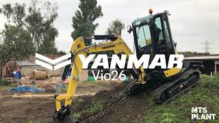 Yanmar Vio26 Excavator  Machine Review [upl. by Zigrang]